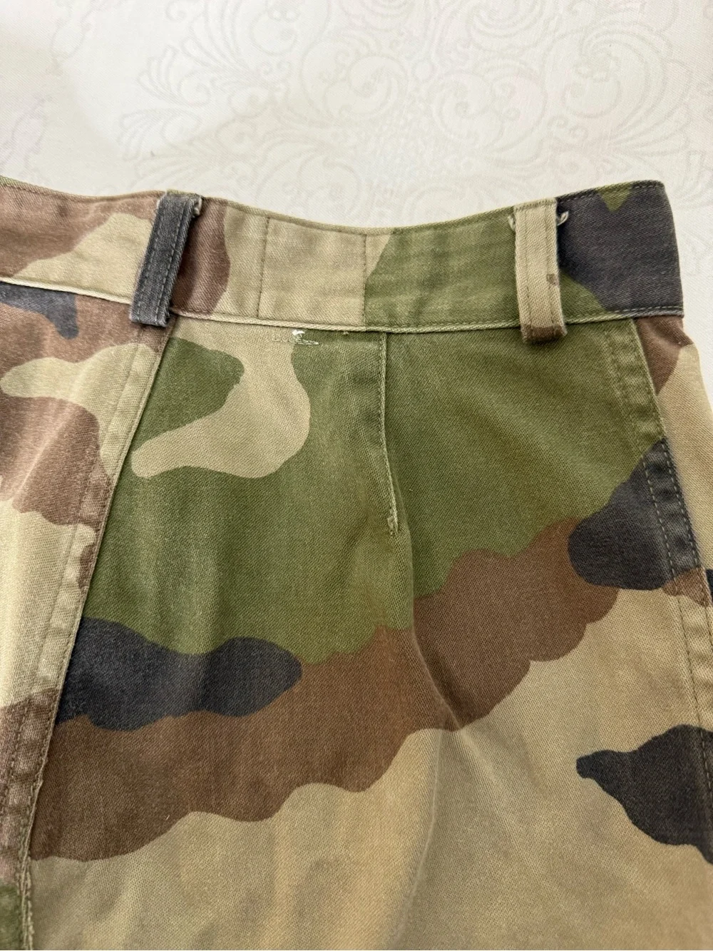 Vintage camo military